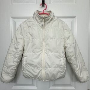 Member’s Mark Reversible White Comfy Jacket – Size 6T/6X